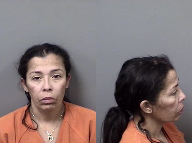 Lourdes Ortiz arrested Feb. 5 on a felony charge of aggravated battery with use of a deadly weapon.